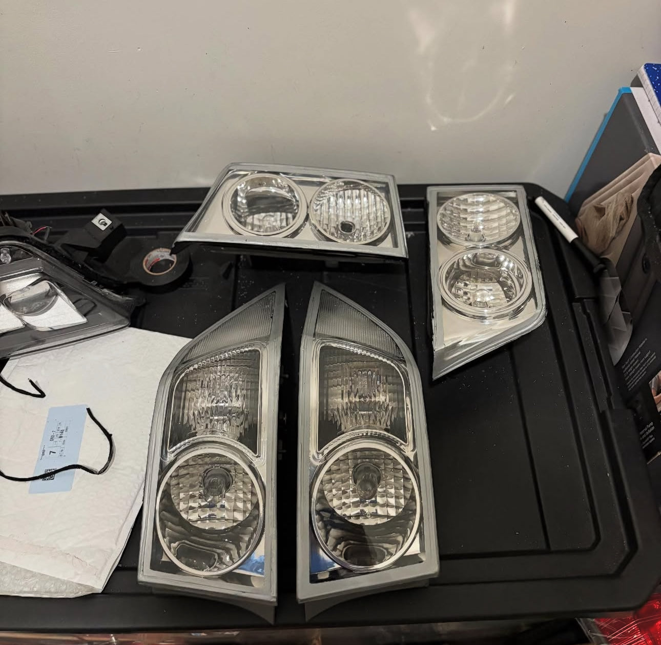 2004-08 ACURA TSX OEM CLEAR TAIL LIGHTS