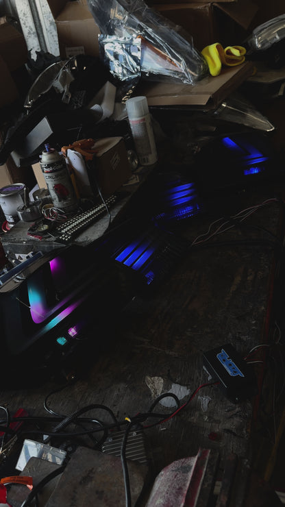 2013-15 ACCORD SEDAN SMOKED RDB TAIL LIGHTS