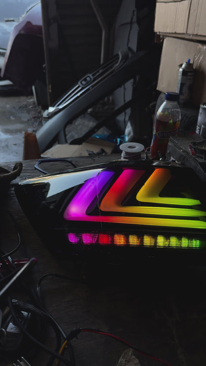 2013-15 ACCORD SEDAN SMOKED RDB TAIL LIGHTS