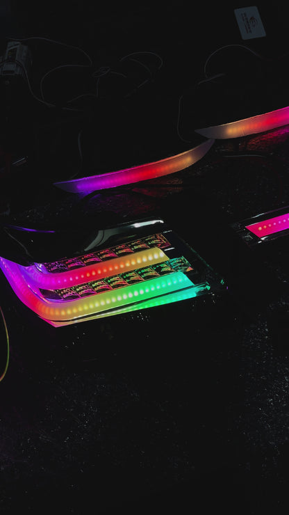 2008-12 ACCORD SEDAN RGB CLEAR VLAND TAIL LIGHTS 2 PIECES