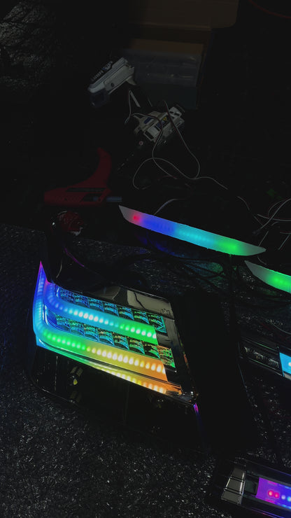 2008-12 ACCORD SEDAN RGB CLEAR VLAND TAIL LIGHTS 2 PIECES